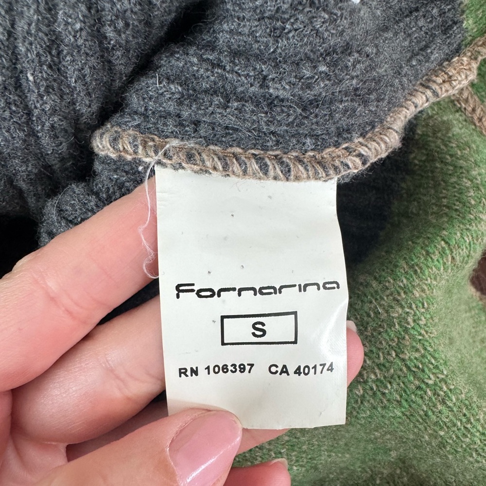 Wool Multicolor Knit Sweater - image 4